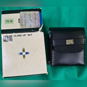 Hoya Close-Up Lens Filter Kit Set 49mm 49.0s +1 +2 +4 & Case‎ Instructions